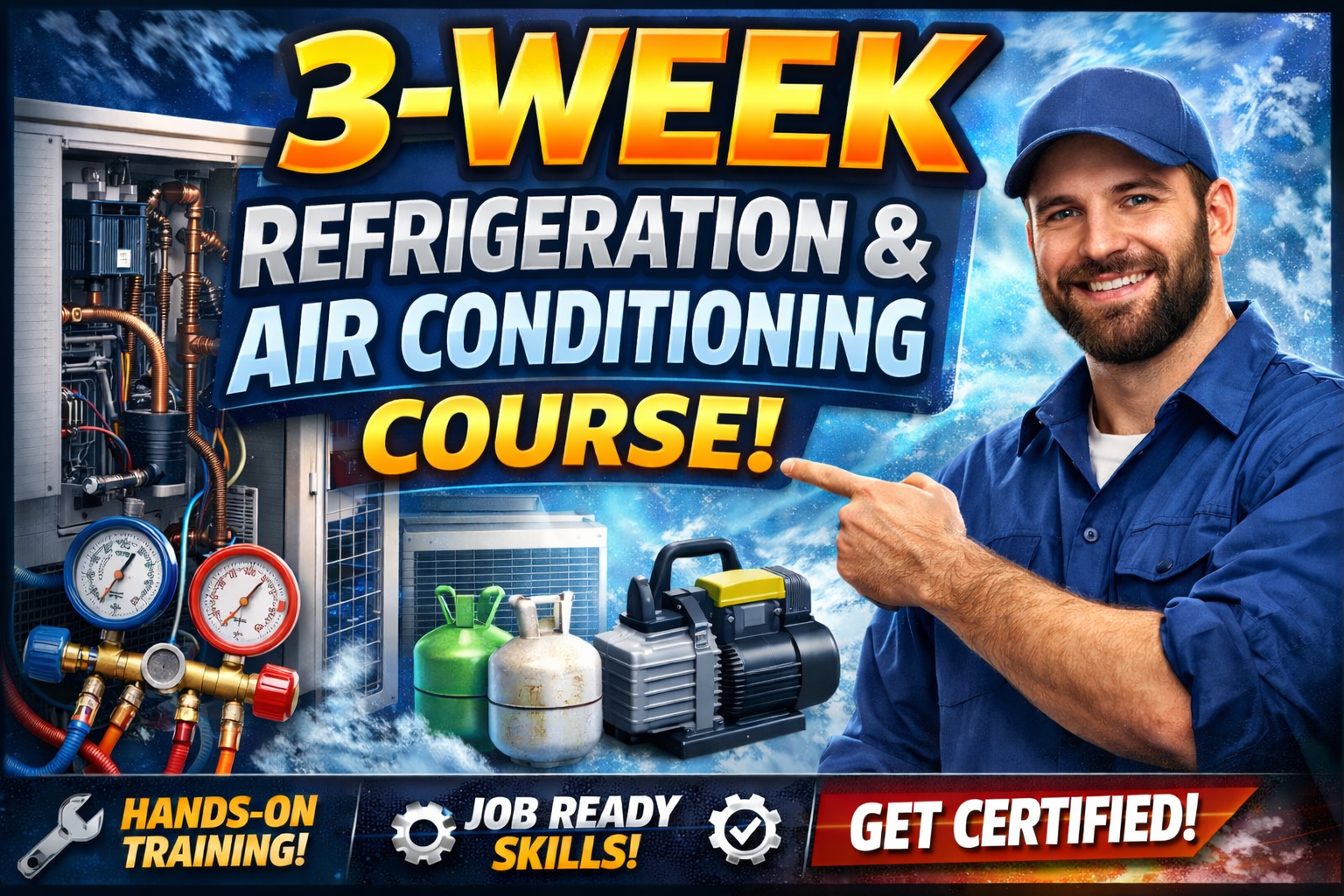 Refrigeration & Air Conditioning 3 week