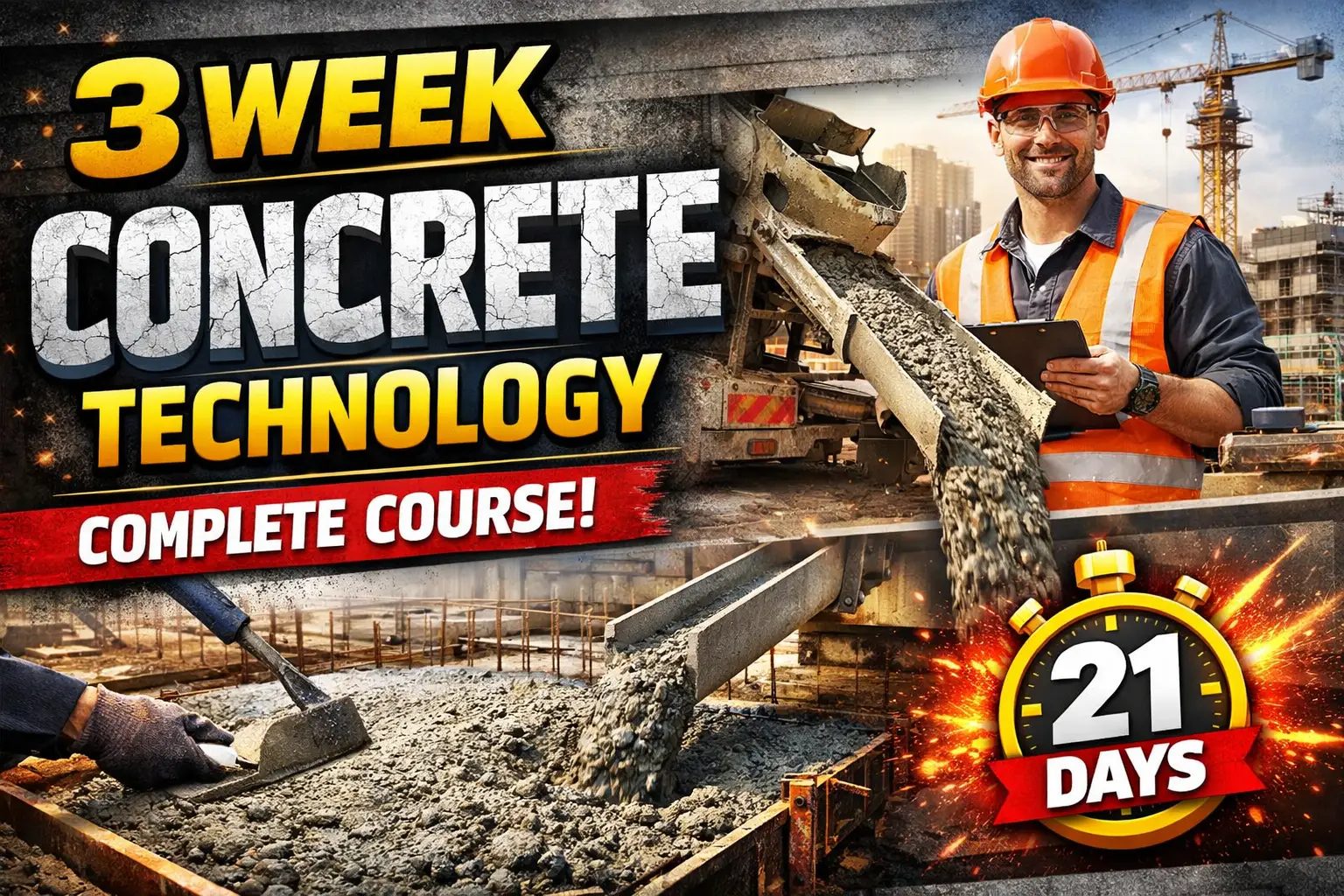 Concrete Technology β 3 Week